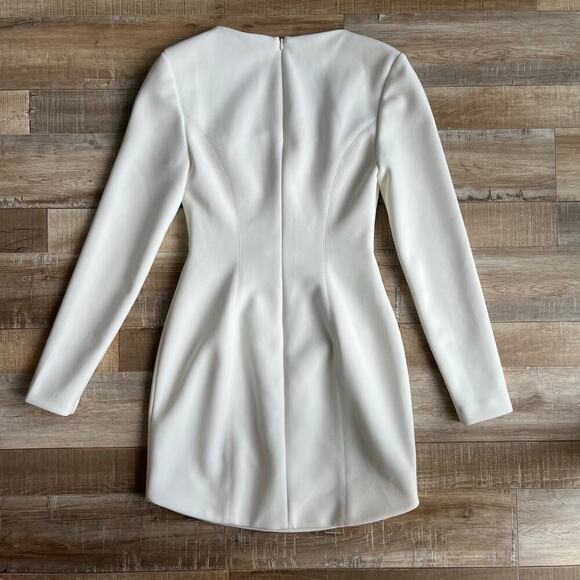 Misha Hazel Cut Out Dress in Ivory US2 - Picture 7 of 7